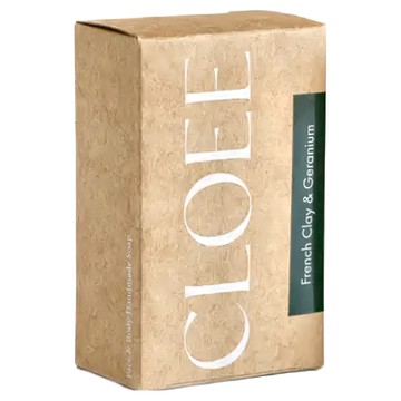 CLOEE 2in1好好皂 天竺葵 法國綠泥 臉部身體皂  103g  1個