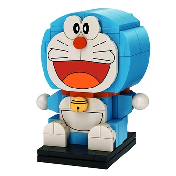哆啦A夢積木-經典大頭公仔