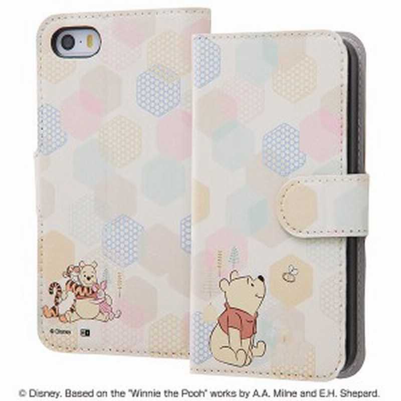 P10倍 Iphone Se 5s 5 ディズニー キャラクター 手帳型ケース マグネット プーさん17 通販 Lineポイント最大1 0 Get Lineショッピング