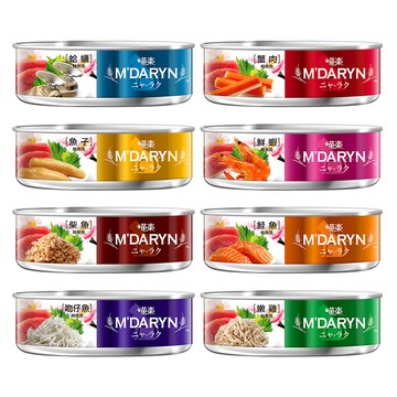 【蝦皮直營】M'DARYN 喵樂 鮪魚燒系列 貓副食罐80g 多款任選 貓餐罐 貓食 貓罐頭 貓咪罐頭 貓糧 貓濕糧