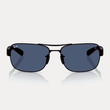 Ray Ban 雷朋金屬框太陽眼鏡 法拉利聯名 RB3763M-F11980  135  黑色