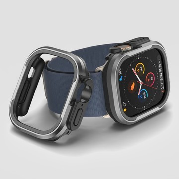 S10 鋁合金二合一錶殼 適用於 Apple Watch 10 9 8 7 6 SE 蘋果手錶保護殼 45mm 46mm