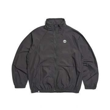 江戶勝 日系 防潑水連帽外套(黑色) #連帽外套