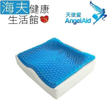 天使愛 浮動坐墊(未滅菌)【海夫健康生活館】複合型 果凍固態凝膠 減壓座墊 18吋(GEL-SEAT-019F)