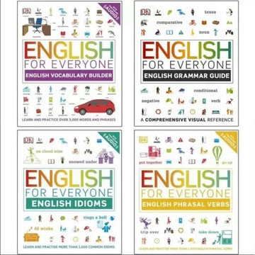 【查德書境】DK人人英語 English for Everyone 正版/打印版 雅思 托福 SAT 英檢 多益 講義