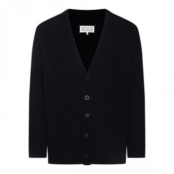 Maison Margiela - Navy Blue Wool Knitwear M