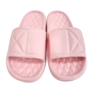 輕量格紋拖鞋  粉  240mm  3雙