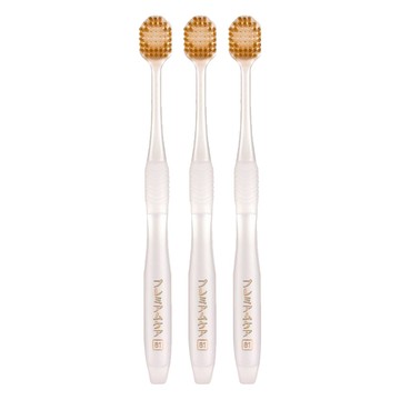 EBISU 惠百施 7列寬頭軟毛牙刷 軟質刷毛呵護牙齦 有效清潔牙齒  1入  3支