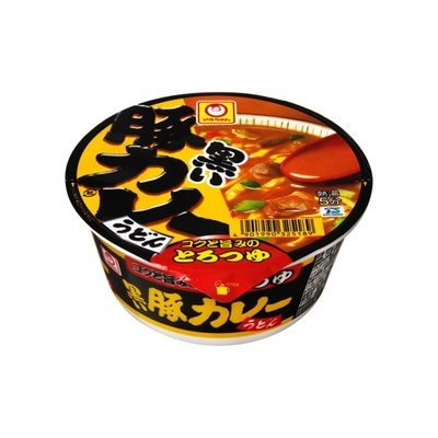 (東洋水産 マルちゃん 黒い豚カレーうどん ８７ｇ×12個