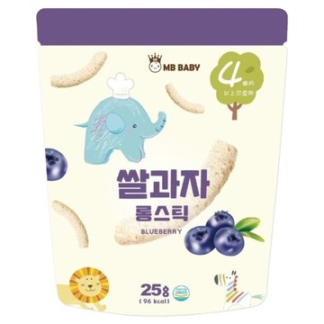 MB BABY 萌寶寶 米棒 4個月以上適用  藍莓  25g  1包