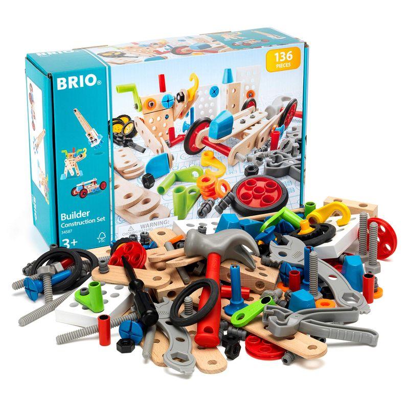 BRIO ブリオ ビルダー コンストラクションセット 全136ピース 対象年齢