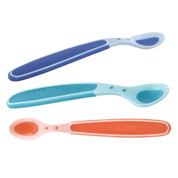 Nuby 感溫湯匙 3個  1組
