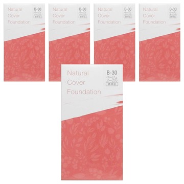 POURtO A 自然修護無瑕粉霜 12g  B-30 標準色  5盒