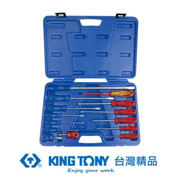KING TONY 專業級工具 14件式綜合起子組 (KT35114MR)