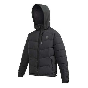 FIRESTAR 男可拆帽鋪棉外套-連帽外套 防潑水 防風 保暖 上衣