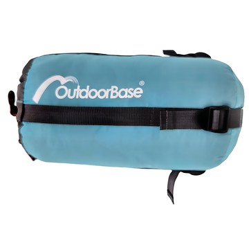 Outdoor Base 迷你人造蠶絲睡袋 205 x 70 x 60 cm 100% 聚酯纖維  藍色  1個
