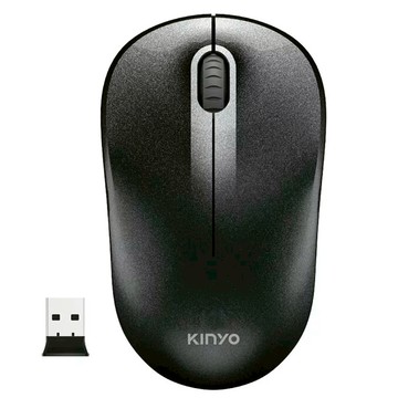 KINYO 2.4GHz無線滑鼠(黑) GKM-911B