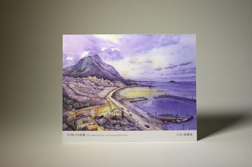 九份-陰陽海 /手繪明信片 Mr.Yo插畫