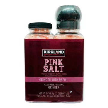 [COSCO代購6] D1605916 科克蘭 研磨粉紅鹽及補充瓶 737公克