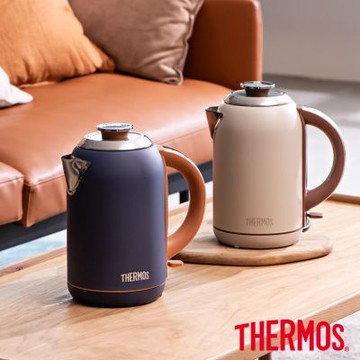【THERMOS膳魔師】不銹鋼電熱水壺1700ml_(EHAT-1323A系列)