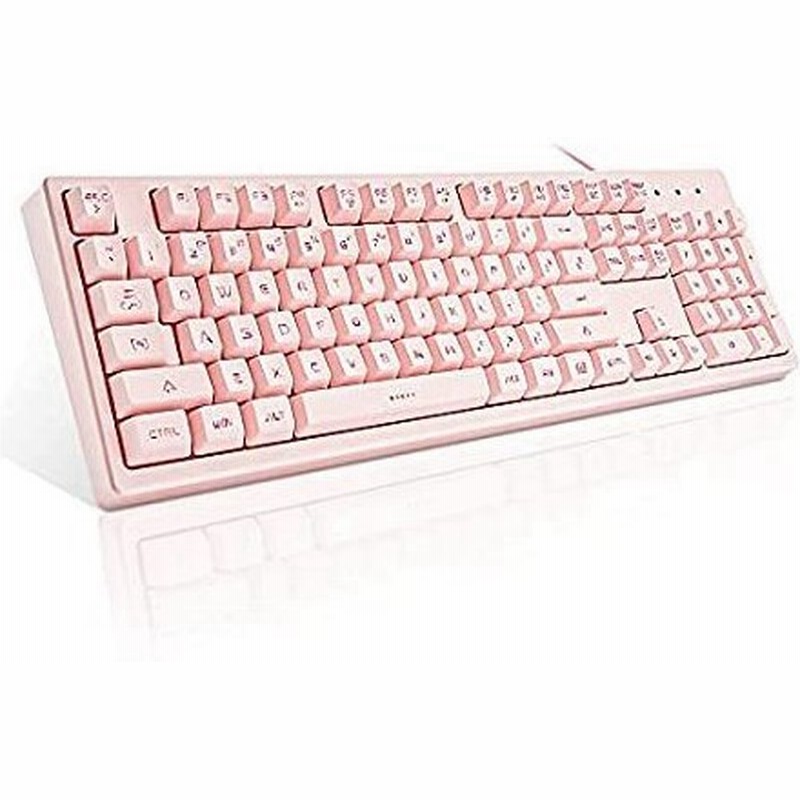 Basaltech K60 メカニカルフィーリング 静音キーボード ピンク 通販 Lineポイント最大0 5 Get Lineショッピング