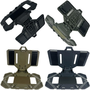 戰術背心摺疊手機支架胸前手機導航板 molle掛載便捷胸前手機掛板