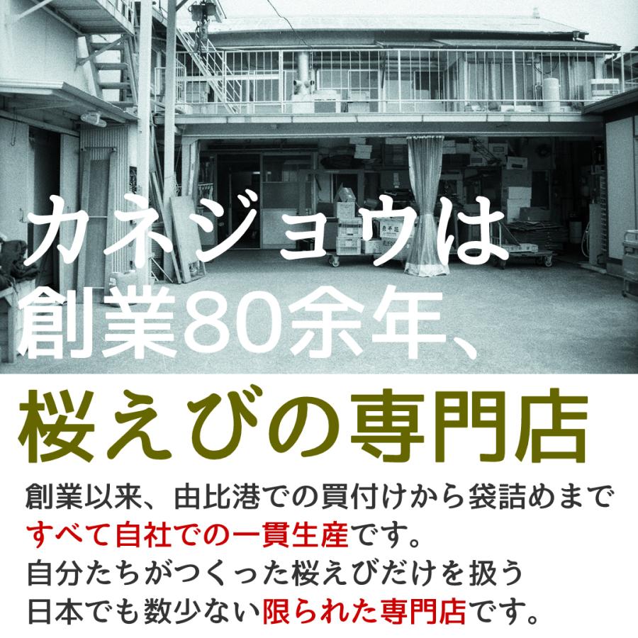 カネジョウ 素干し桜えび 駿河湾産 17g×1袋 ポスト投函