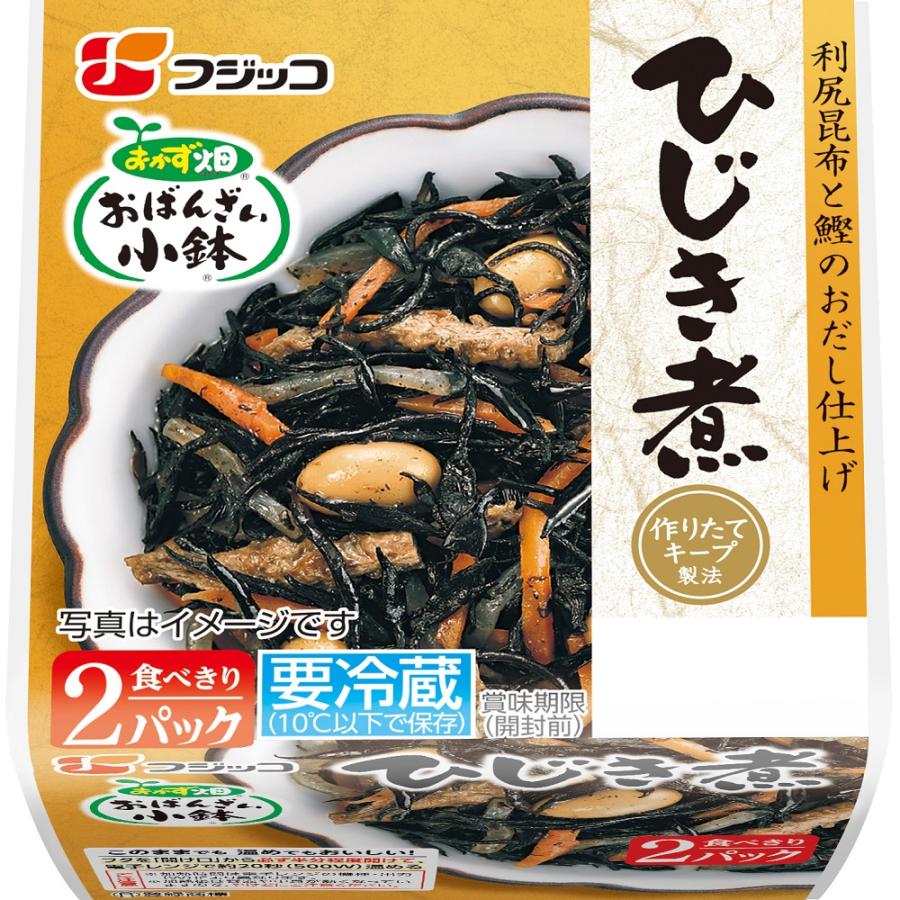 冷蔵 フジッコ おかず畑 おばんざい小鉢 ひじき煮 2P 84g×3個