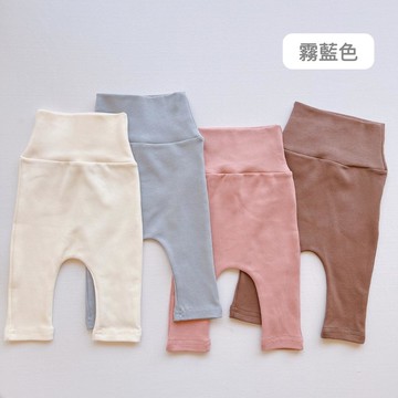 YOUrs - YOUrs高腰不勒褲-霧藍色