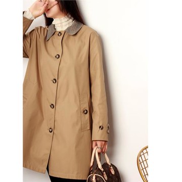 (免運)高端大氣特大號加肥加大風衣女2026春秋款上衣外套媽媽裝顯瘦英倫