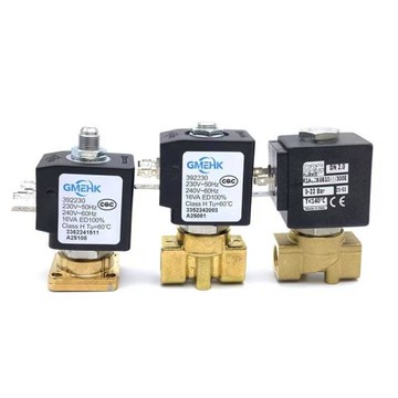 咖啡機電磁閥沖煮頭電磁閥進水熱水補水電磁閥紅寶石閥芯GMEHK