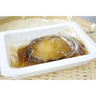 エゾアワビのやわらか煮 貝殻つき・肝つき 80g×3個 北海道産 送料無料 ギフト梱包不可 お取り寄せ 北海道 煮あわび あわび 肝 鮑