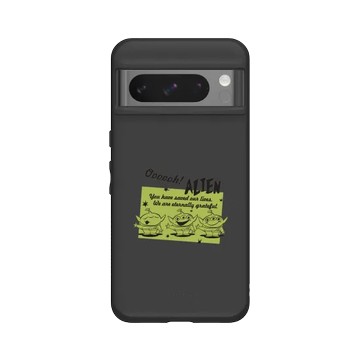 Pixel 8 Pro SolidSuit 黑 - 迪士尼-玩具總動員 Toy Story - 三個三眼怪-復古風