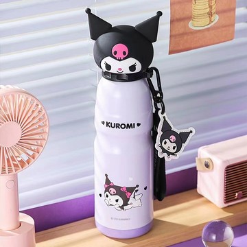 BEDDY BEAR 杯具熊 運動保溫杯600ml 酷洛米(KURMOI、kitty聯名款)