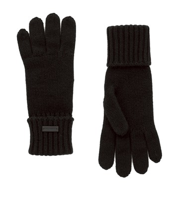 Saint Laurent Cashmere Folded Gloves