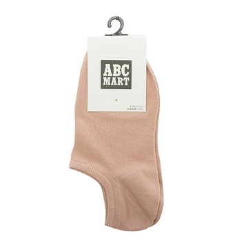 ABC-MART 女 22-25CM 粉橘襪 襪子 短襪 A4C0804140