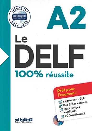 Le DELF 100% réussite (A2) - Livre+CD 書+CD (1版) Catherine Houssa  Didier