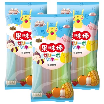 晶晶 果味棒 綜合口味  680ml  3包