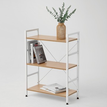 comet 三層書架  60 x 28 x 82cm  白色  3層  1個