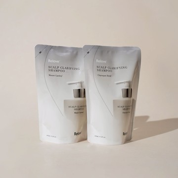 Relove  107酵萃™蓬鬆控油淨化頭皮洗髮精補充包 (峽灣森林/莫內花園) 450ml