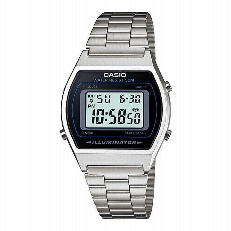 CASIO B640WD-1A チープカシオ カシオ シルバー ブラック チプカシ