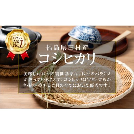 ふるさと納税 福島県 田村市 ＼ 年内発送 12／24(日)決済完了分まで！／定期便12回 田村産 コシヒカリ10kg 毎月 お届け お米 福島県 田村…