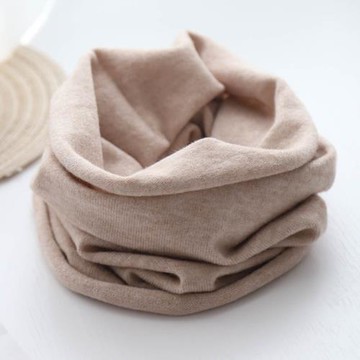 春秋護頸保暖小圍脖韓版薄款脖套頭圍巾春秋男女冬季騎車針織脖套