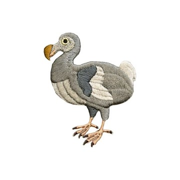 Novigo 已滅絕動物熨燙刺繡 / 渡渡鳥