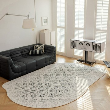 免運/公司貨 地墊 異形地墊 不規則地墊 異形地毯客廳2025新款高級免洗耐臟沙發茶幾墊防水不規則地墊臥室 可開發票 全館五折 工廠現貨直銷 新品特價 z11072