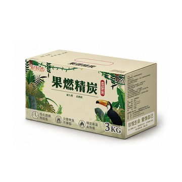 點秋香 炭研所果燃精炭 3kg