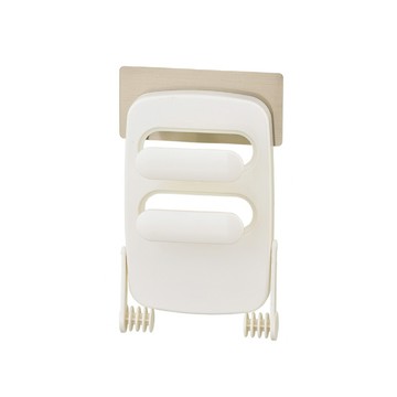 【H&R安室家】多功能無痕三層紙巾 保鮮膜收納架 KRF04