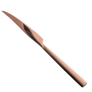 ??現貨附發票??OSAMA 王樣法國鍍鈦牛排刀  OS-304-970 餐刀 餐具刀 西餐刀 熟食刀 玫瑰金餐刀 王樣牛排刀 鍍鈦牛排刀 鍍鈦奶油刀 鍍鈦刀