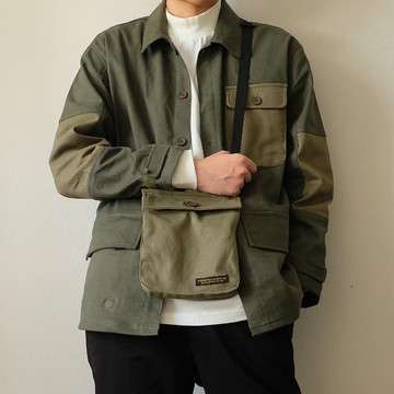 【換季特賣】二合一工裝外套/襯衫外套/情侶/簡約/秋冬