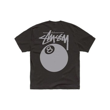 AirRoom 正品現貨 2026SS STUSSY 8 BALL TEE PIGMENT DYED 8號球 水洗 短T